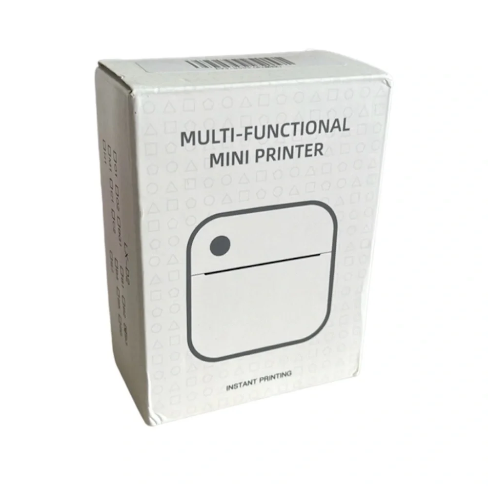 Portable White Thermal Label Printer for Cell Phones & Accessories